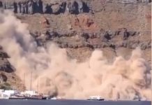 Σαντορίνη: Σύσκεψη για τις απαραίτητες ενέργειες μετά τα κατολισθητικά φαινόμενα