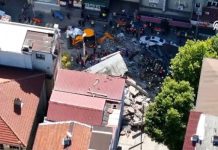 Κωνσταντινούπολη: Ένας νεκρός, οκτώ τραυματίες μετά την κατάρρευση κτηρίου – Βίντεο από τη μοιραία στιγμή