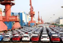 Κίνα: Ετήσια αύξηση 28% στις εξαγωγές επιβατικών οχημάτων