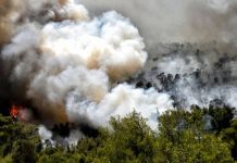 Χωρίς ενεργό μέτωπο η φωτιά στο Σοφικό – Τέσσερις πυροσβέστες τραυματίες, ο ένας υπέστη καρδιακό επεισόδιο