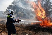 Πυρκαγιά στην Αγία Μαρίνα Κορωπίου – Μήνυμα από το 112 στους κατοίκους να παραμείνουν σε ετοιμότητα